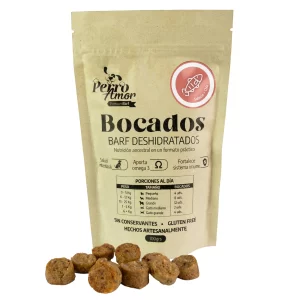 DRY FOOD = TREATS DESHIDRATADO SABOR A SALMÓN 100gr